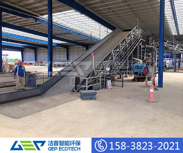 生物質處理破碎工藝流程介紹,生物質秸稈破碎系統