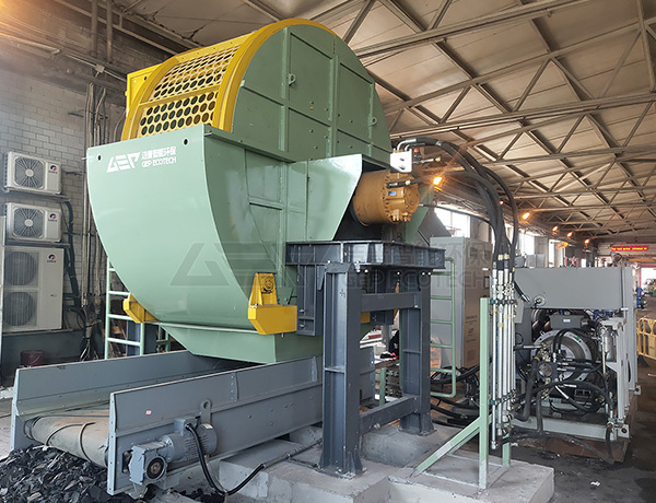 汽車輪胎破碎機