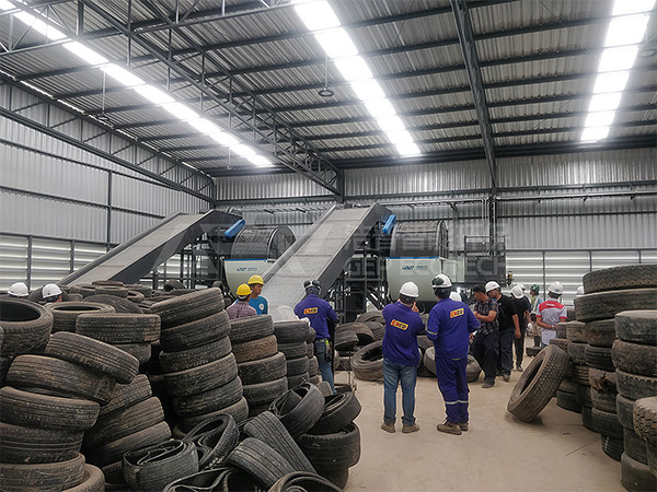 廢舊輪胎處理設備一套多少錢?