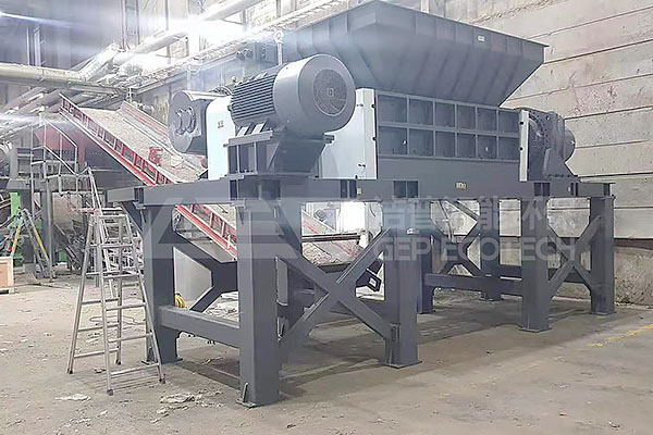 造紙廠垃圾破碎機設備,造紙廠絞繩處理工藝流程介紹