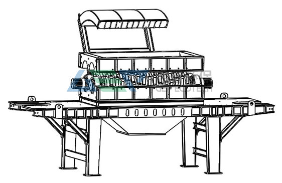 雙軸撕碎機(jī)刀具如何正確更換和保養(yǎng)