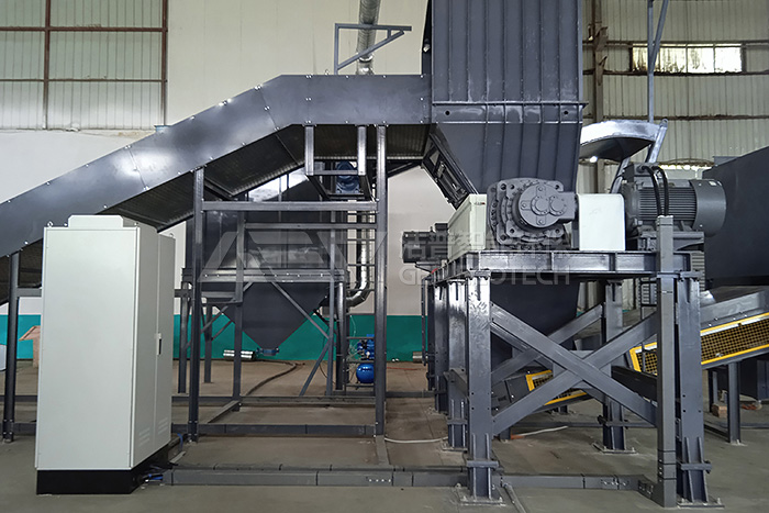 江西大件垃圾(床墊,家具)分揀破碎處置設備項目