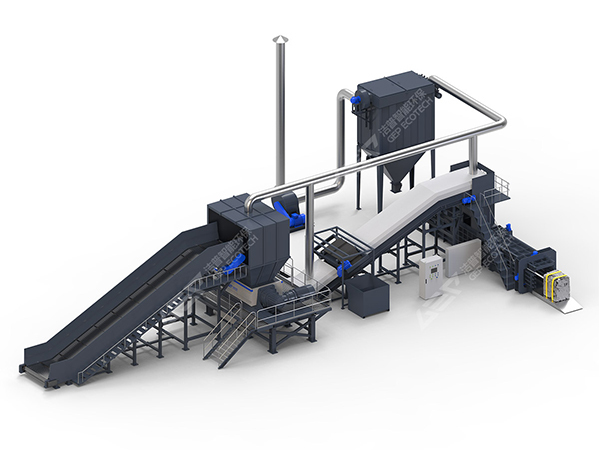 園林綠化垃圾處理方案,園林綠化垃圾破碎生產線為您助力