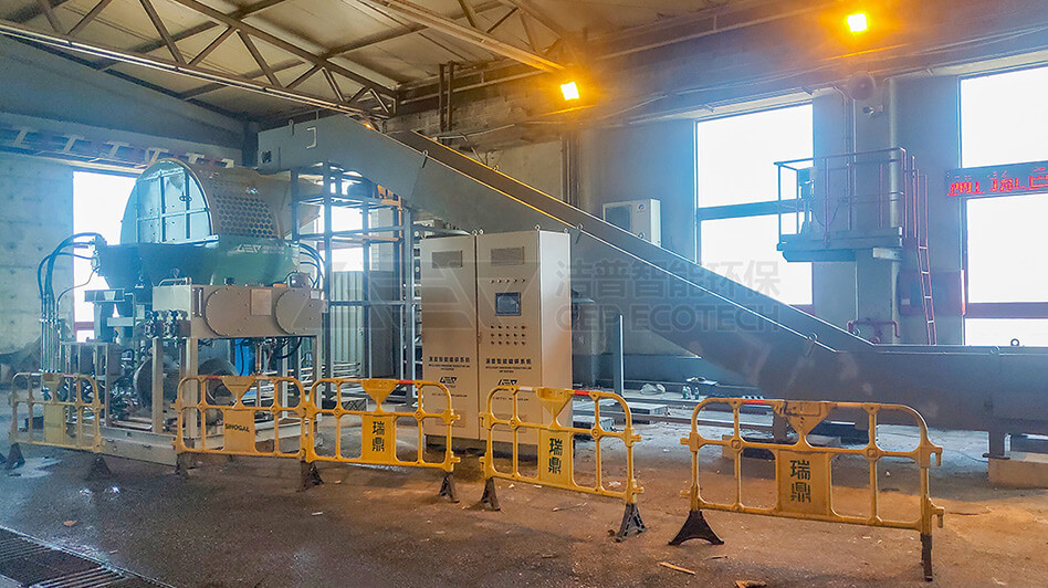 輪胎破碎處置生產(chǎn)線項(xiàng)目